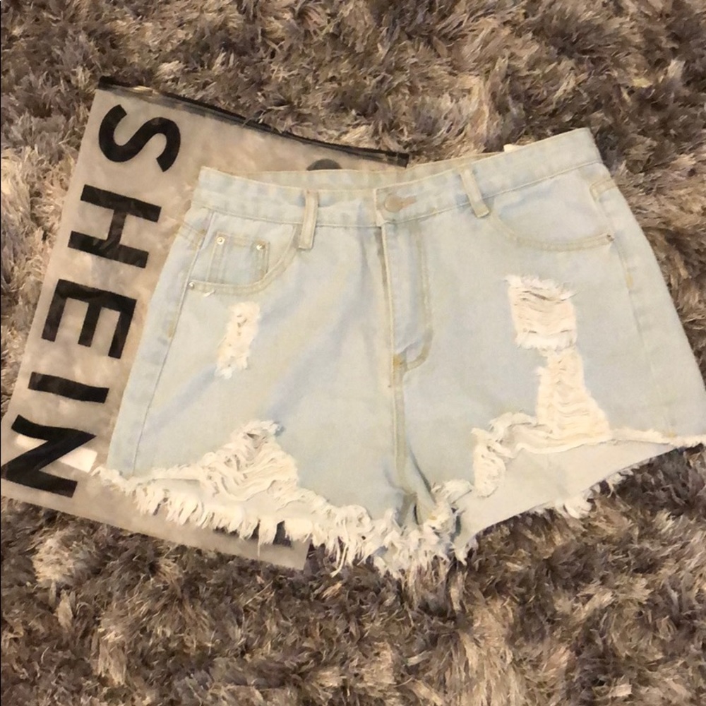 Shein Jean shorts NWOT